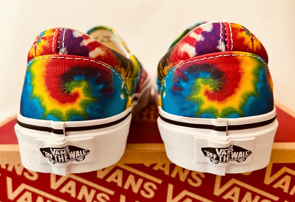 ?B2G1 New VANS Tye Die Colored Slide On Sneakers These New Tie Dye Vans Are The Perfect Picks To Help You Hop  main image 2