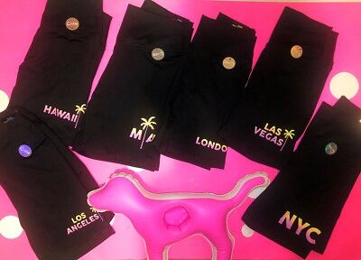 国内発送★VS PINK♥快適♪コットンバイクショートパンツ All-Day ​​​​​​​コットン フォールドオーバー 3