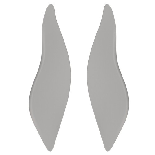 Unpainted Air Deflectors Batwing Fairing Deflectors Wind Fits Harley 14+ - Picture 2 of 8