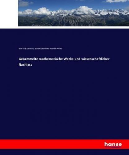 Thumbnail - Gesammelte Mathematische Werke Und Wissenschaftlicher Nachlass 3562