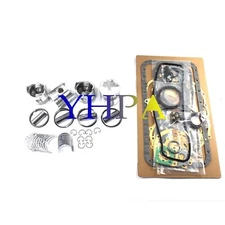 K4E K4E-DI Engine Rebuild Kit For Mitsubishi Excavator Tractor Piston Gasket
