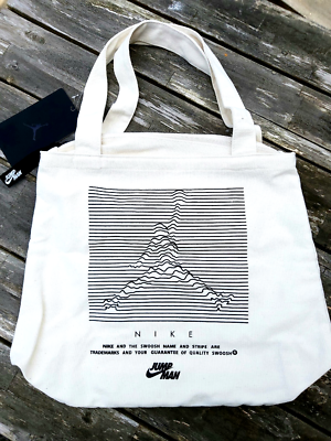 バッグ NIKE JUMPMAN Zipped Natural TOTE BAG Unisex Beach Travel Sports