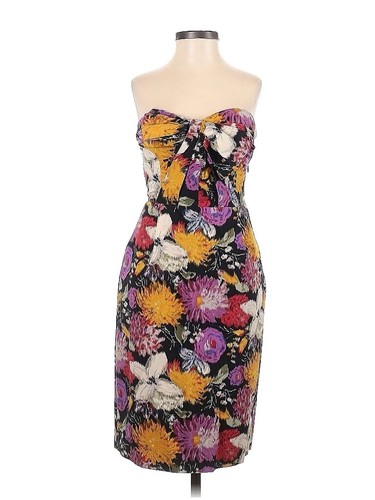 moulinette soeurs beaded dress Moulinette Soeurs Dress Womens 0 Multicolor Beaded Chiffon Fit & Flare Party