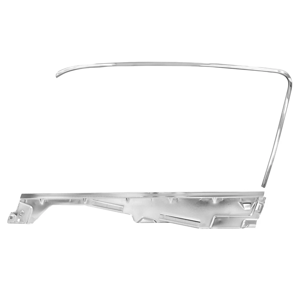 1965~1966 Mustang Fastback Door Window Frame Kit Pair Right & Left Side 2 PCS - Изображение 2 из 2