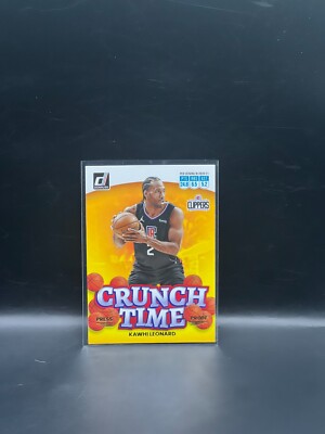 KAWHI LEONARD 2022-23 DONRUSS CRUNCH TIME PRESS PROOF LA CLIPPERS #7
