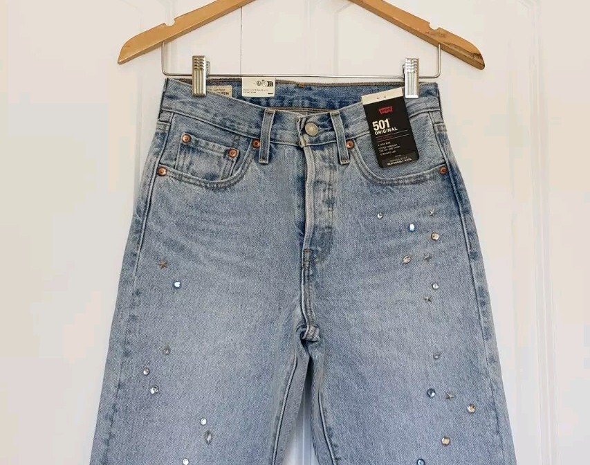 00s levi's 501 後染め made in UK Levi's 501 Early to Mid 2000s Made in Columbia 31 x 30 (2 of