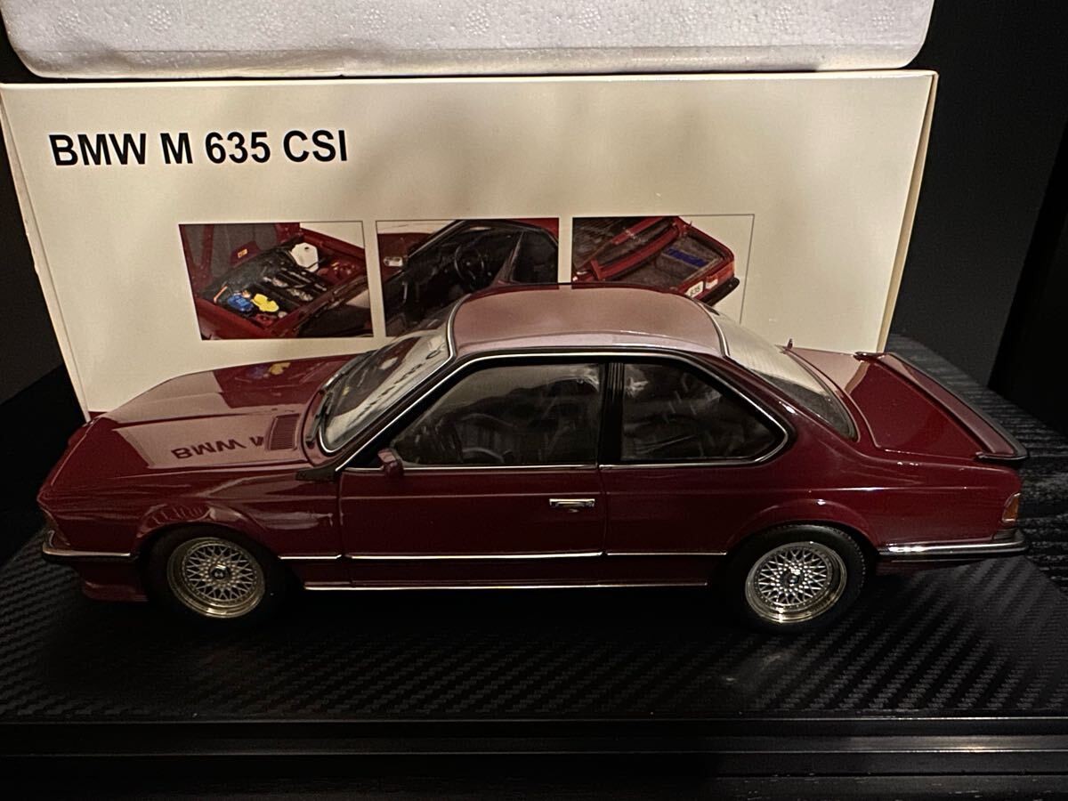 ミニカー AUTOart 1/18 BMW M 635 CSi Karmin Red 1/18 AUTOart Millennium BMW M 635 CSi Karmin Red 70528 Auto