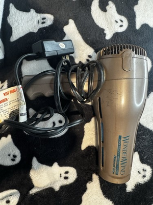#ad Helen of Troy WonderWind Cool Touch Turbo Hair Dryer Electric Brown $5.99