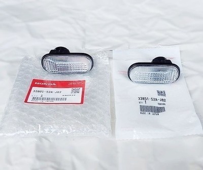HONDA OEM S2000 AP2 2008-2009 Original Fender Clear Side Marker Lens RH & LH Set