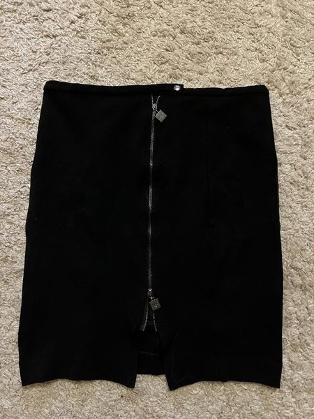 Women Liu Jo Skirt Black Viscose 36