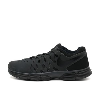 Nike Herren LunarGlide Sneaker Schwarz Mesh Low-Top Lunar Laufschuh EU 48.5