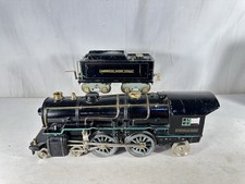 Very Nice American Flyer Original Prewar Cast Iron #4672 Steam Loco and Tender!