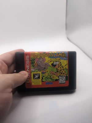 #ad Marsupilami Sega Genesis Authentic Tested Working $15.95