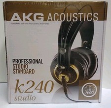 AKG Pro Audio K240 STUDIO Over-Ear, Semi-Open Professional Studio Headphones New