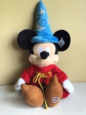 Original Authentic Disney Store Fantasia Sorcerers Apprentice Mickey Mouse Plush