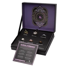 Dungeons and Dragons Adjustable 6-Piece Ring Set GameStop Exclusive New COA (3b)