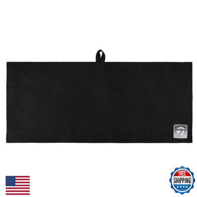 TaylorMade Golf Players Towel - Magnetic, Microfiber, Tour Caddie