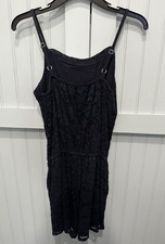 Abercrombie  Fitch Navy Lace Girls Romper Size 9/10