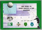 Official Match Referee Book Saudi Arabia 1978-1987 Calcio Vintage SAFF