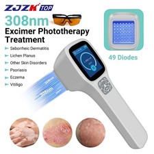 308nm Narrowband UVB Portable Light Device LCD Adjustable for Focused Skin Care