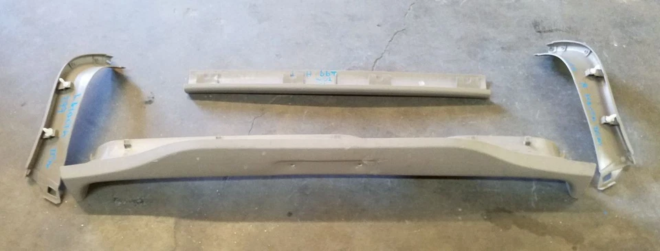 Juego de paneles interiores de escotilla superior trasera bronceada | Se adapta a Ford Excursion 2000-2005 Foto 2 de 4