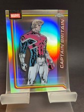 2026 Topps Chrome Marvel Comics #20 Captain Britain Refractor