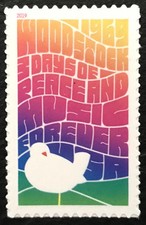 US - 2019 Woodstock Anniversary FOREVER #5409 - VF MNH