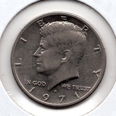 1971-D Kennedy Half Dollar Weight 11 Grams (551) | eBay