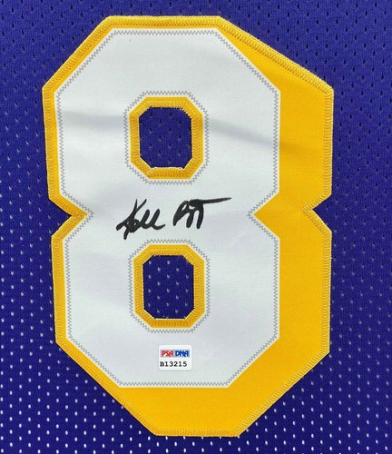 Lakers Kobe Bryant Signed Jersey Framed PSA - Picture 3 of 4