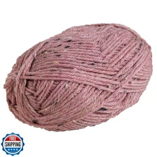 Knit Picks Wool of The Andes Worsted Weight Donegal Tweed Pink Ya