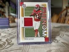 2025 Panini Donruss Rookie Phenom Jerseys Jalen Royals #RPJ-JRS Chiefs