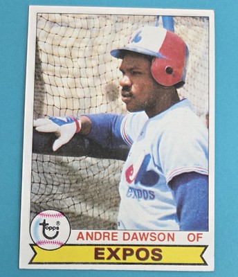 1979 Topps #348 Andre Dawson Montreal Expos BASEBALL Card 8E