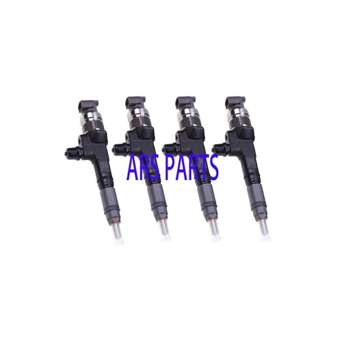 New 4 PCS Fuel injectors 1J770-53052 1J770-53053 For Kubota SVL75 V3307 Denso. - Picture 4 of 4