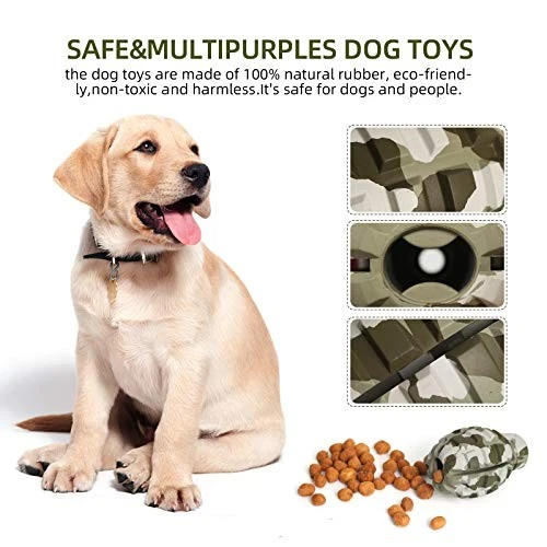 Indestructible Dog Toys for Large Medium Dogs - Interactive Treat - Image 3 of 4