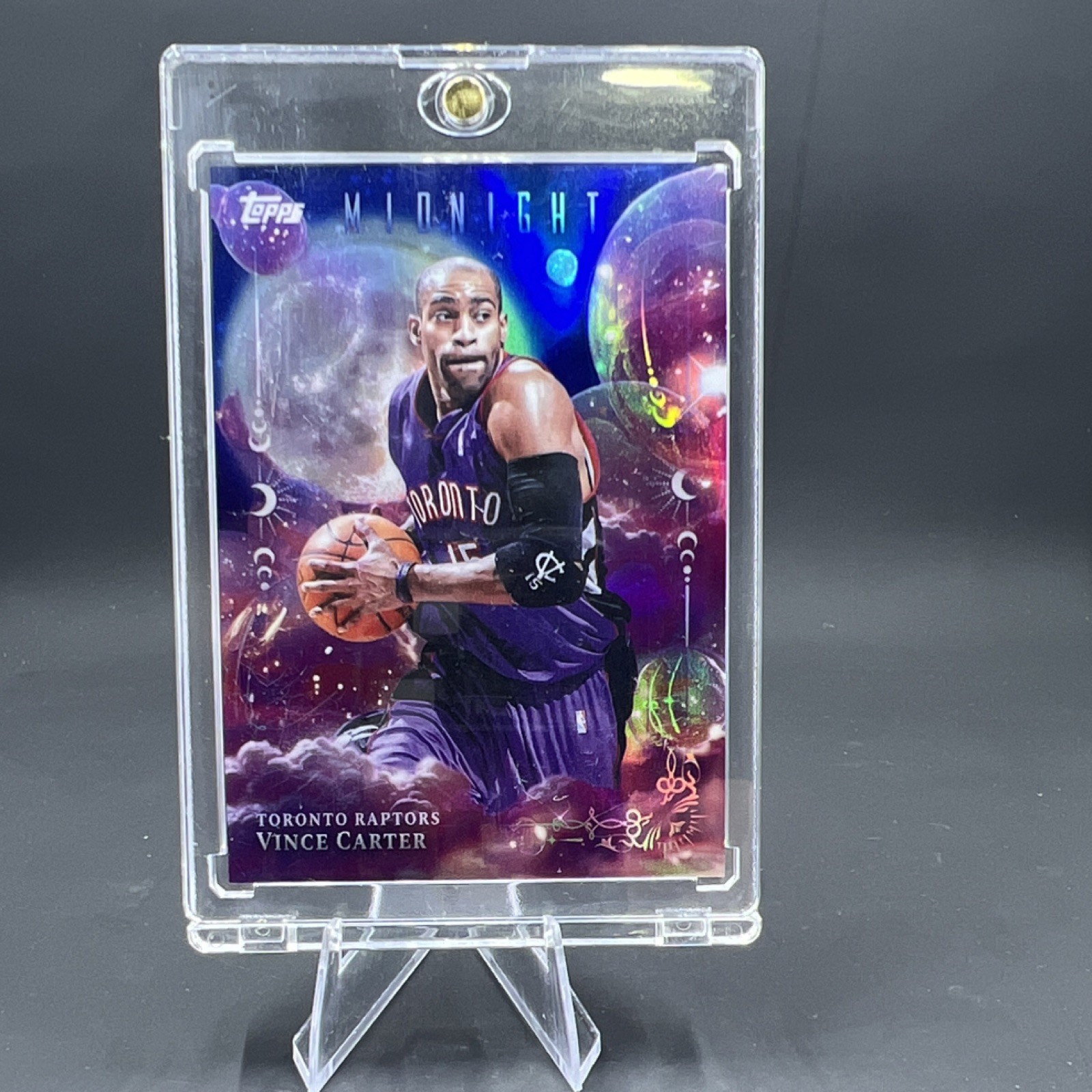 Topps Midnight 2025-26 Vince Carter Toronto Raptors Dreamland Insert #DL-14