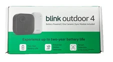 Blink Outdoor 4 newest model Wireless smart security camera,with sync module NEW