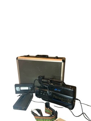 Panasonic Camcorder AF X6 CCD OmniMovie VHS HQ With Case 1980s Not
