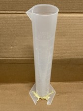 2000 ml Plastic Graduated Cylinder Damaged In Shipping  Repaired Holds Water