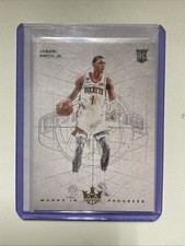 2022-23 Panini Court Kings - Works in Progress Jabari Smith Jr. #5 (RC)