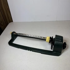 Melnor Oscillating Sprinkler Green Plastic Used
