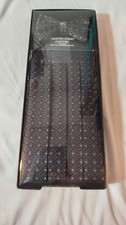 New Pronto Uomo Navy Blue Bow Tie and Cummerbund Set 100 Silk