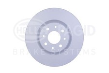 2x HELLA PAGID Bremsscheibe PRO 8DD 355 107-831 für STILO ALFA MITO LANCIA FIAT