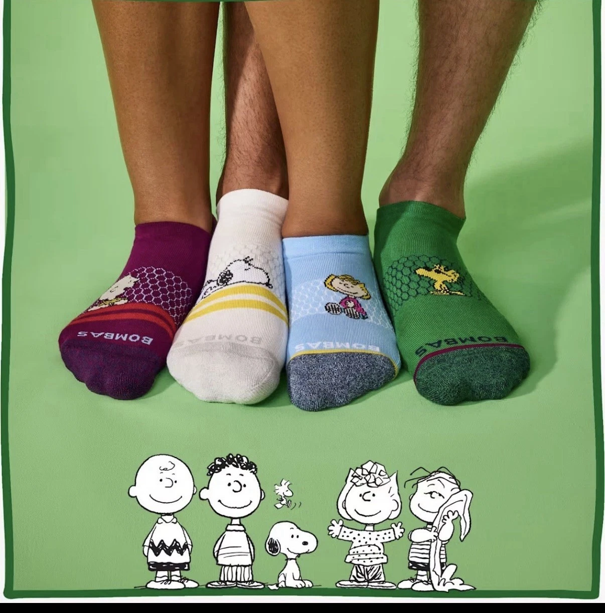 *RARE* Peanuts x Bombas Adult Ankle Sock 4-Pack, Size medium Socks
Opens in a new window or tab