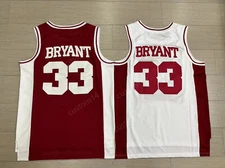 Mens Basketball Jersey Bryant #33 Lower Merion High School Jersey All Stitched