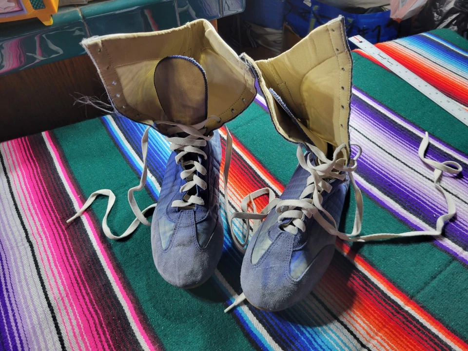 Zapatos de boxeo vintage Lonsdale London talla 8 Foto 4 de 4