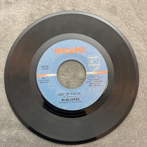 Blue Cheer – Summertime Blues / Out of Focus 45 RPM Record - Picture 4 of 5