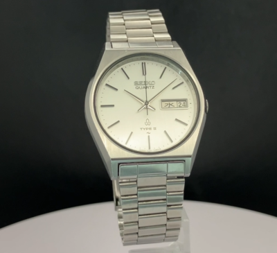 Seiko TYPE II　7123-7080 SEIKO WATCH TYPE2 TYPEII 7123-7080 QUARTZ STAINLESS STEEL