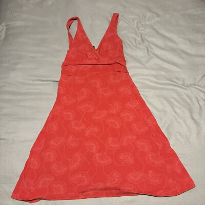 PATAGONIA Organic Cotton Margot Empire Waist Mini Dress Size XS