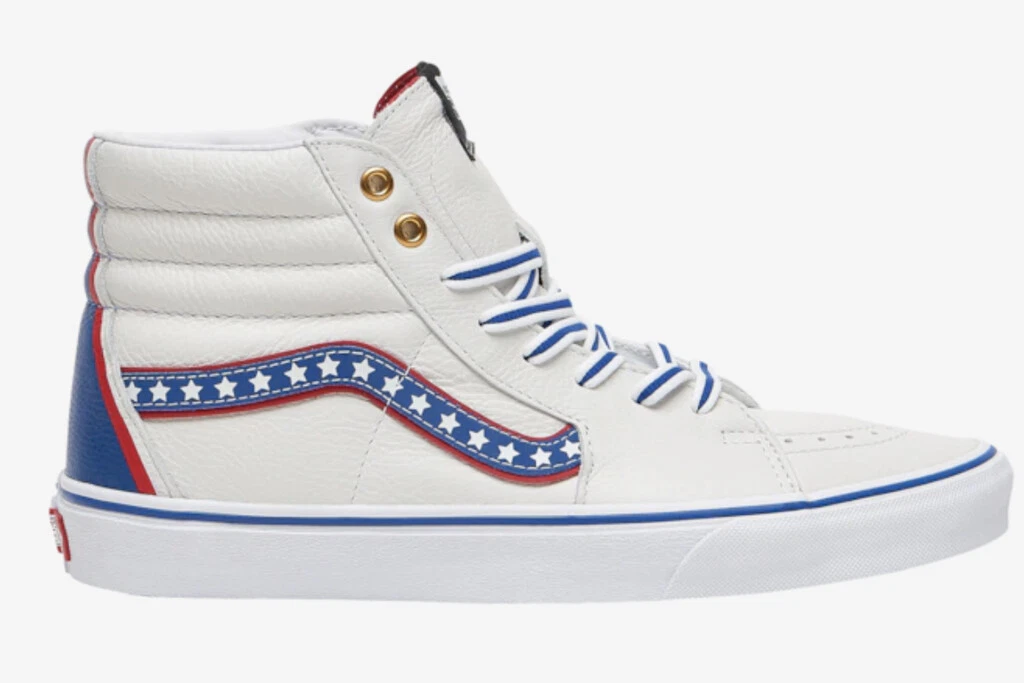 Blue top vans independence
