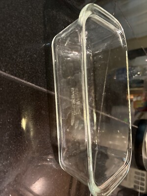 ORIGINAL Vintage Pyrex Glass Meatloaf Loaf Bread Baking Dish 10x5x3 USA